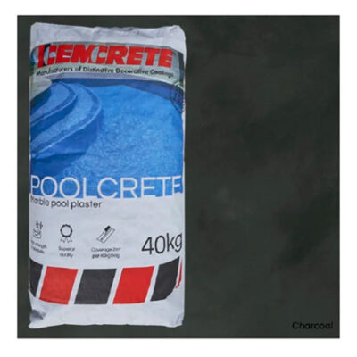 Cemcrete Pool Plaster Charcoal 40kg