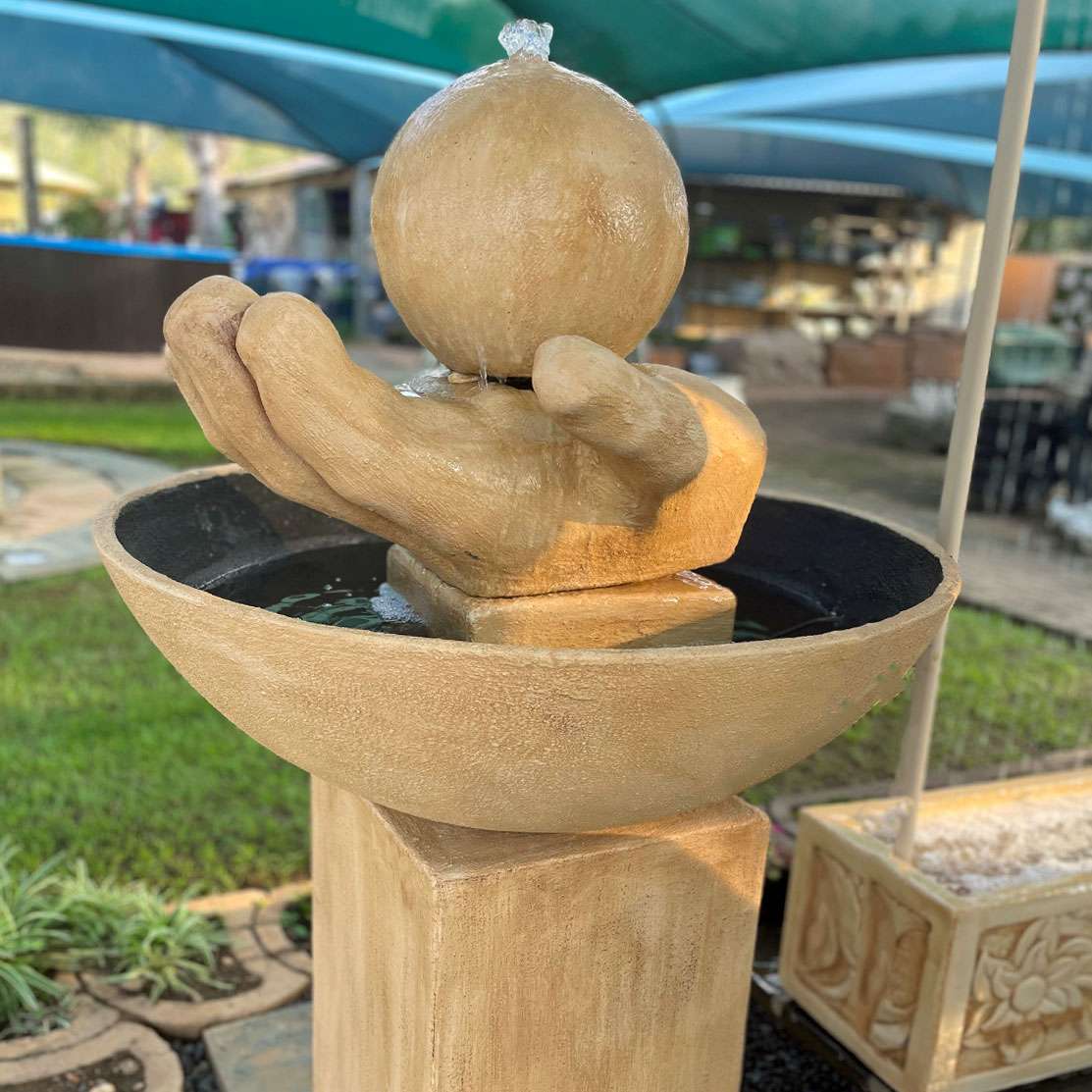 Hand Water Feature