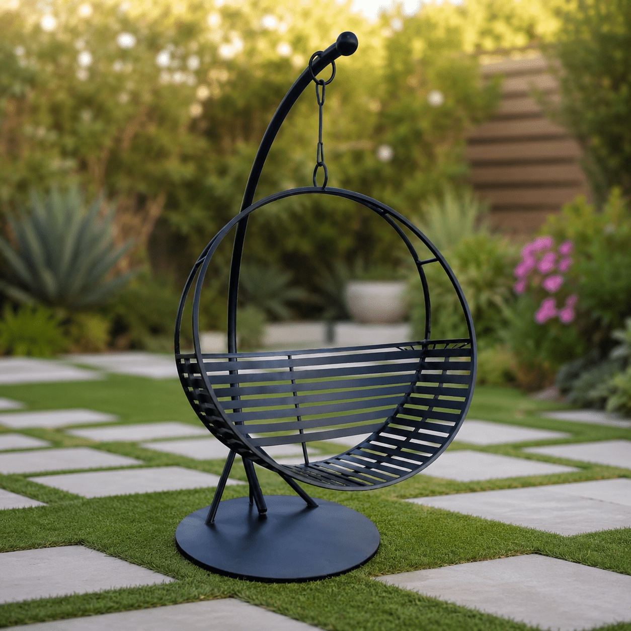 Steel bench