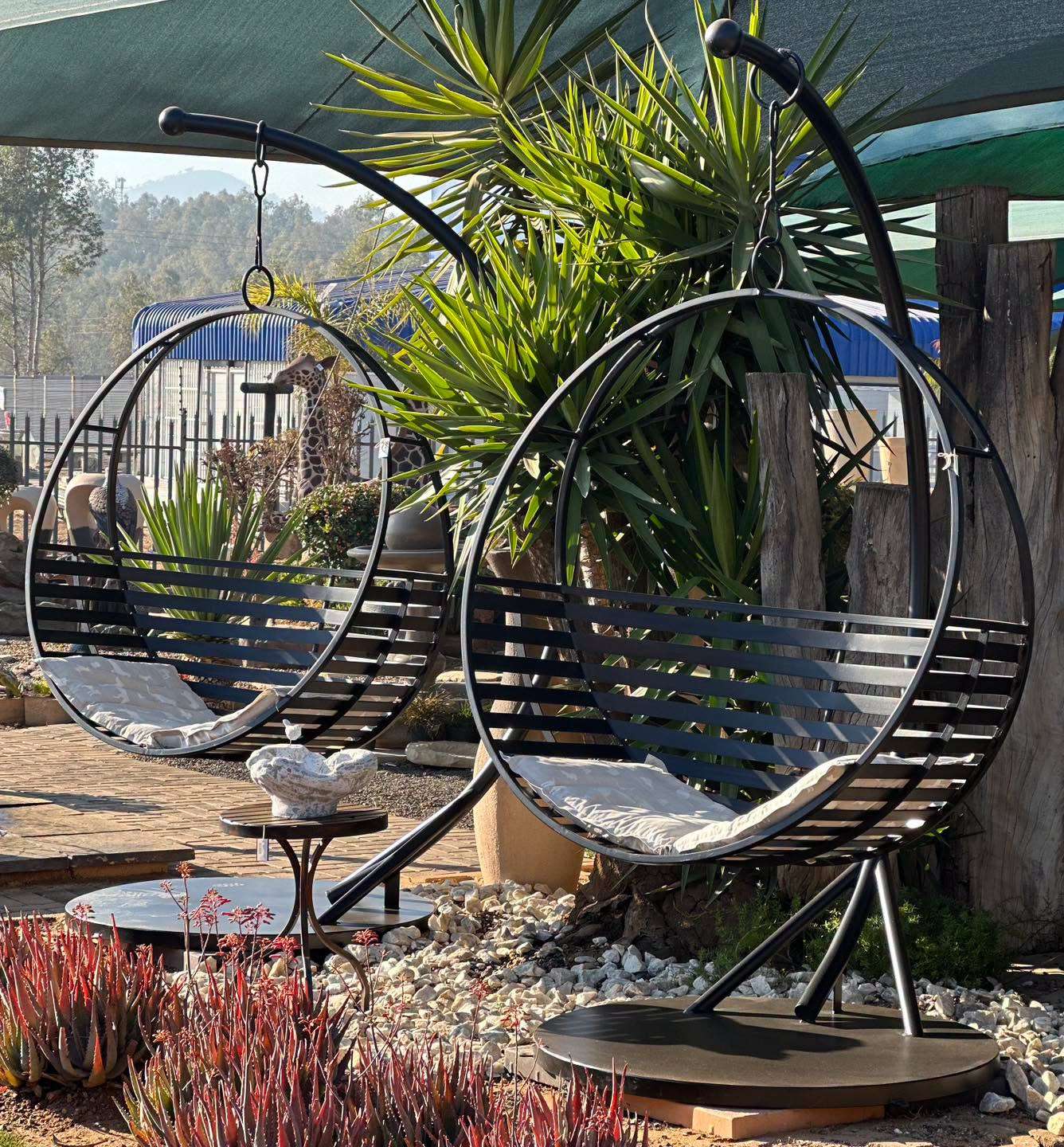 Steel Garden Bench