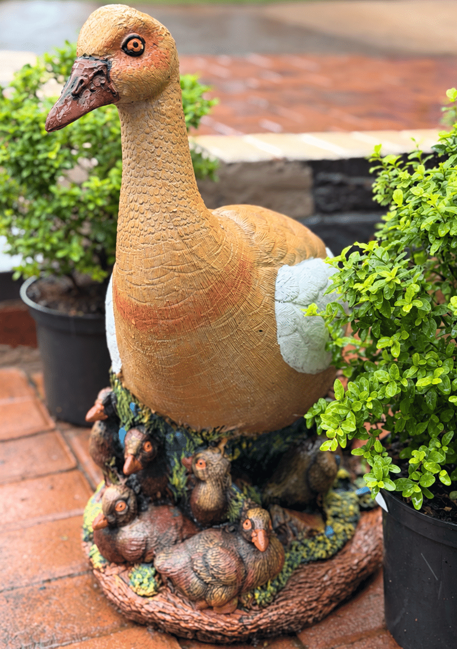 Parrot garden ornament