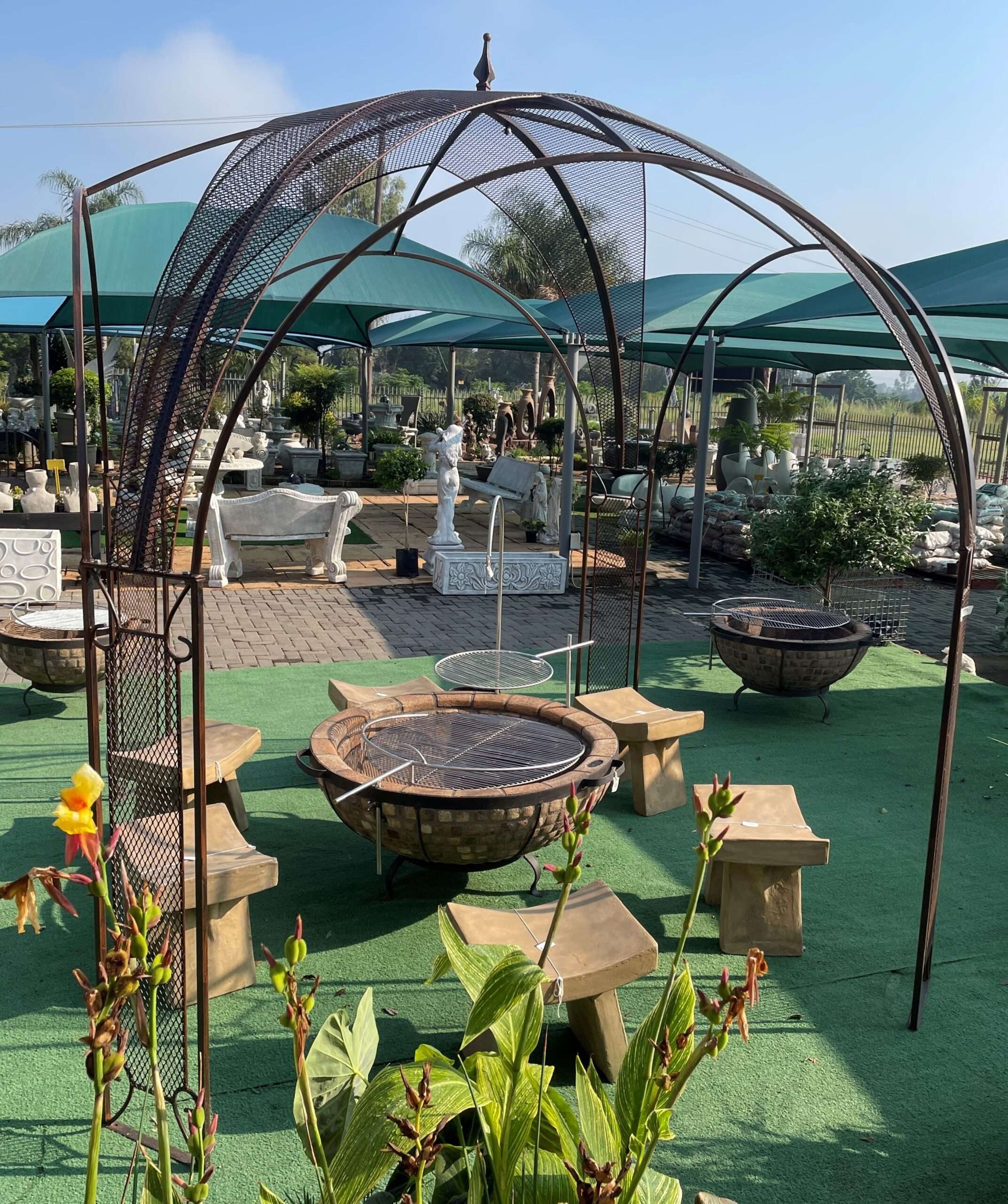 Garden Steel Bridge